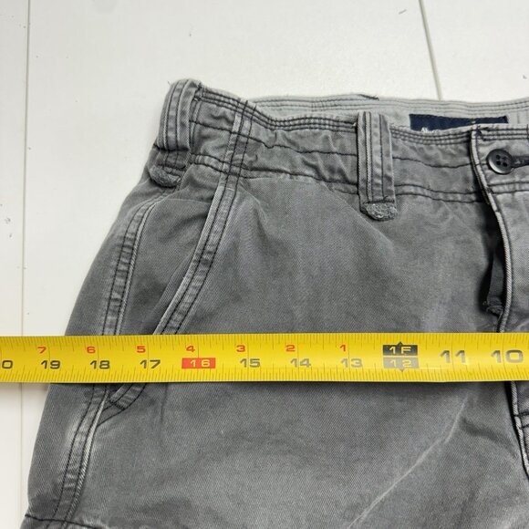 Abercrombie & Fitch Cargo Pants Mens 30x32 Gray Jogger - Picture 8 of 10